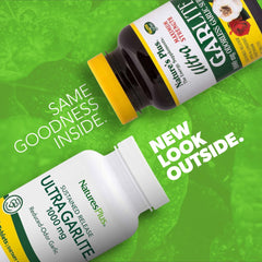 Close-up of Ultra Garlite 1000 mg garlic tablet