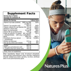 Gluten-free supplement label