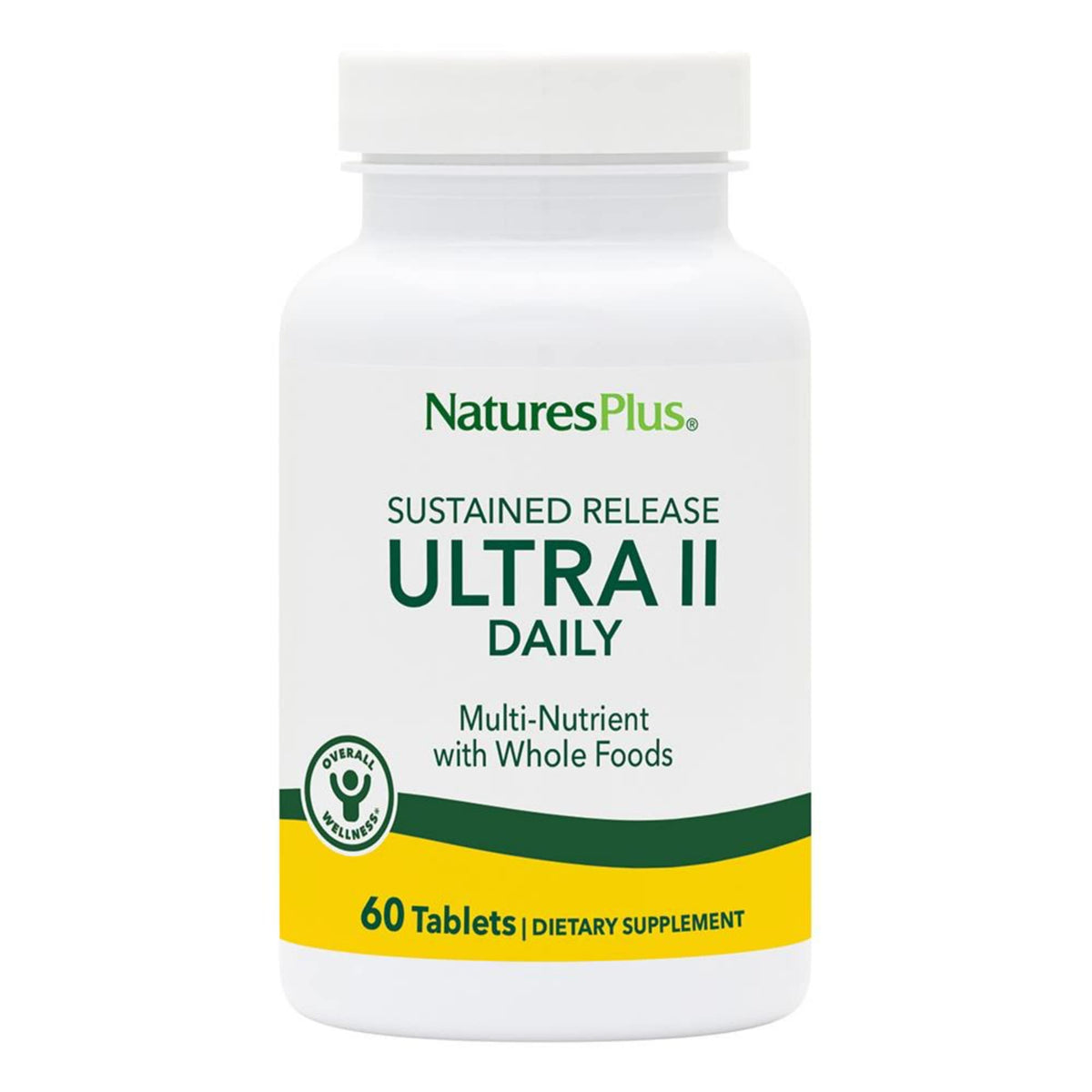 NaturesPlus Ultra II Daily bottle with 60 tablets