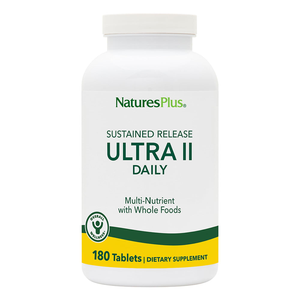 NaturesPlus Ultra II Daily two-pack 180 tablets front view