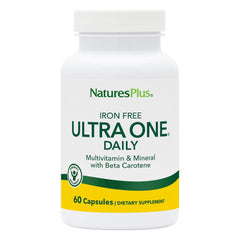 NaturesPlus Ultra One Daily Iron Free bottle front view