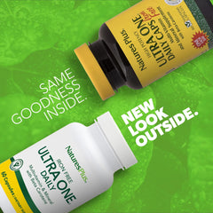 NaturesPlus Ultra One Daily Iron Free bottle back label