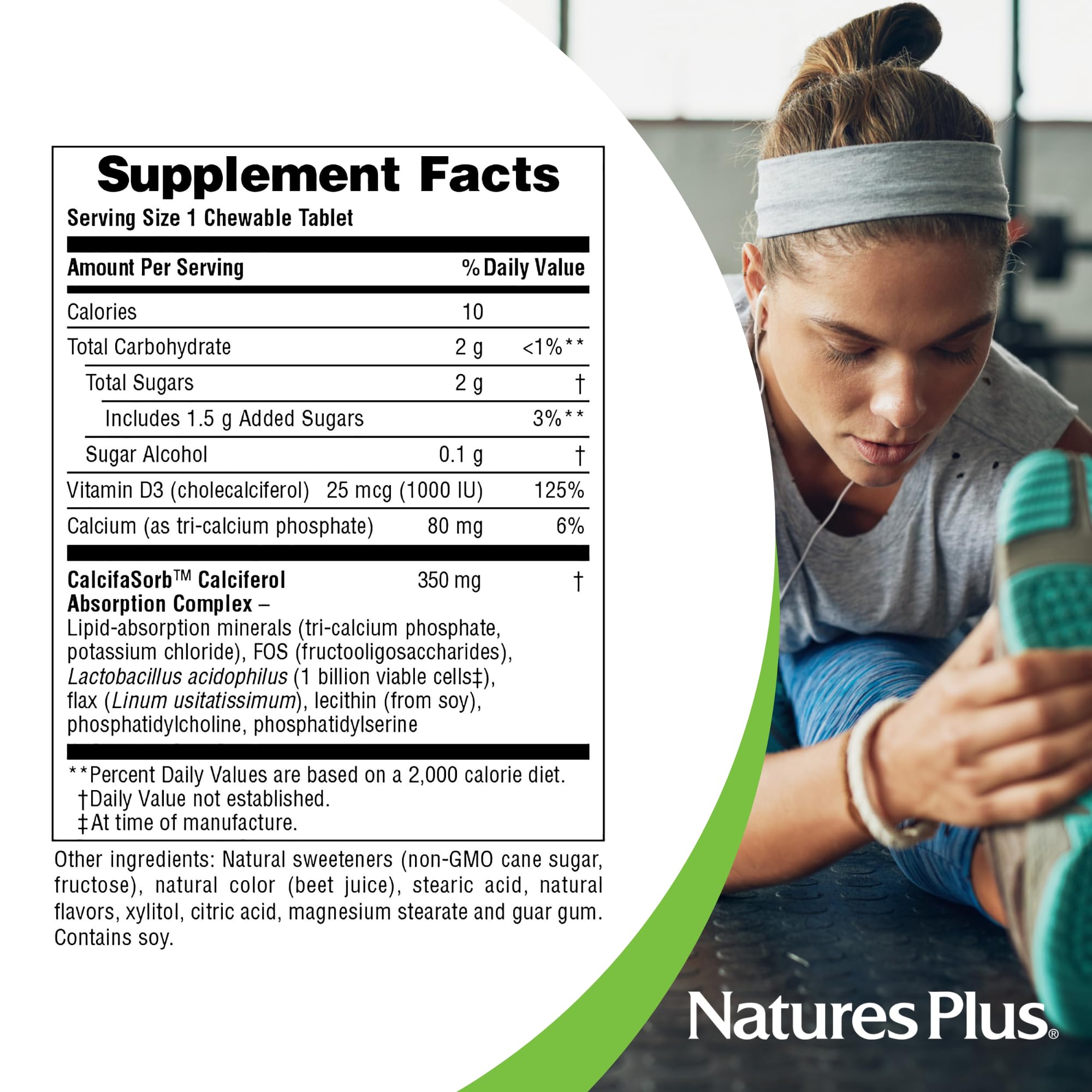 Old and new bottle packaging variation for Vitamin D3