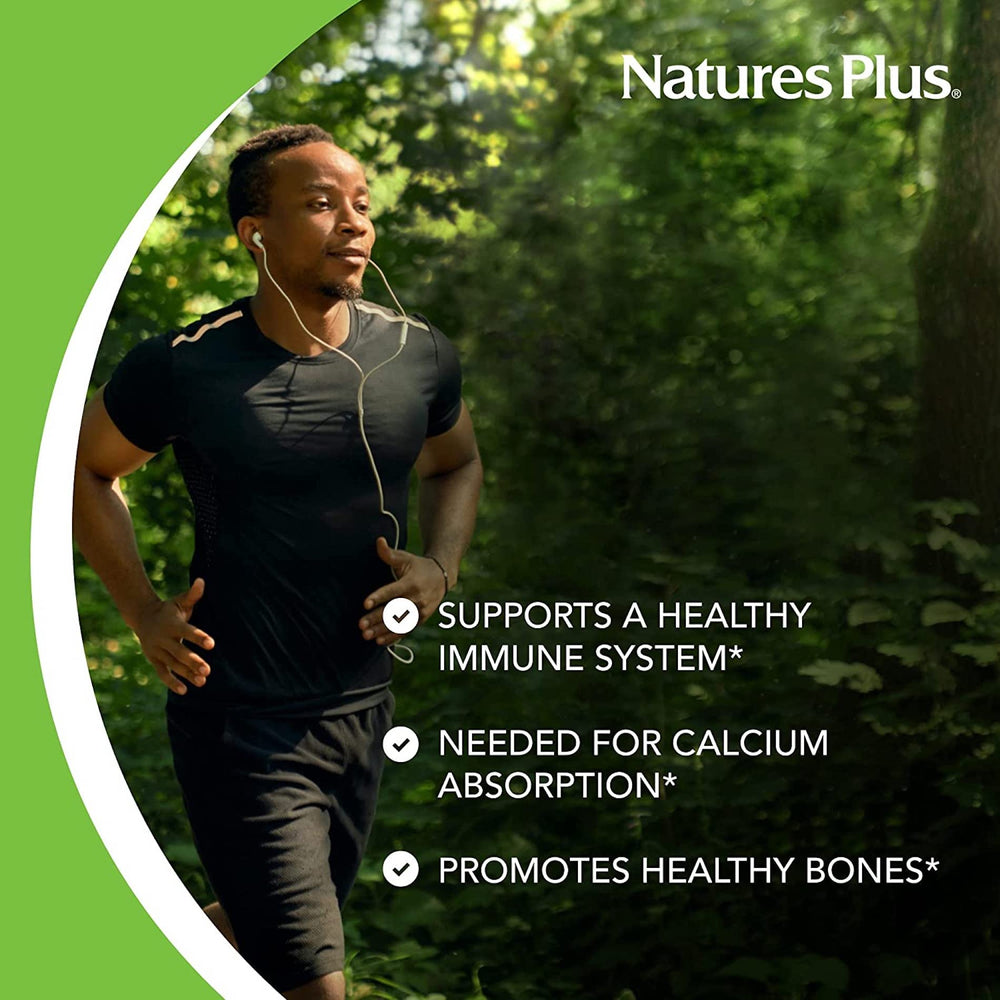 Label indicating gluten-free Vitamin D3 2500 IU