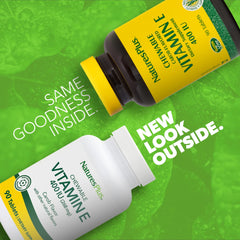 Packaging options comparison: old and new bottle designs