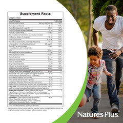 Men's specific vitamin formula in His Journey artwork.