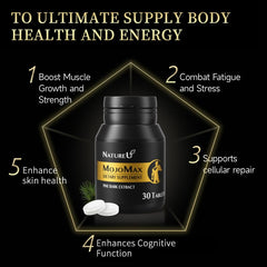 Close-up of NatureU capsules showing L-Citrulline content