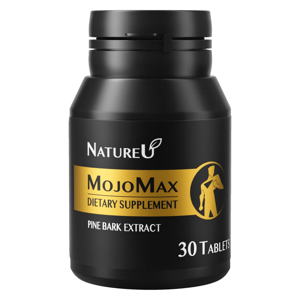 NatureU L-Citrulline and Pine Bark bottle front view