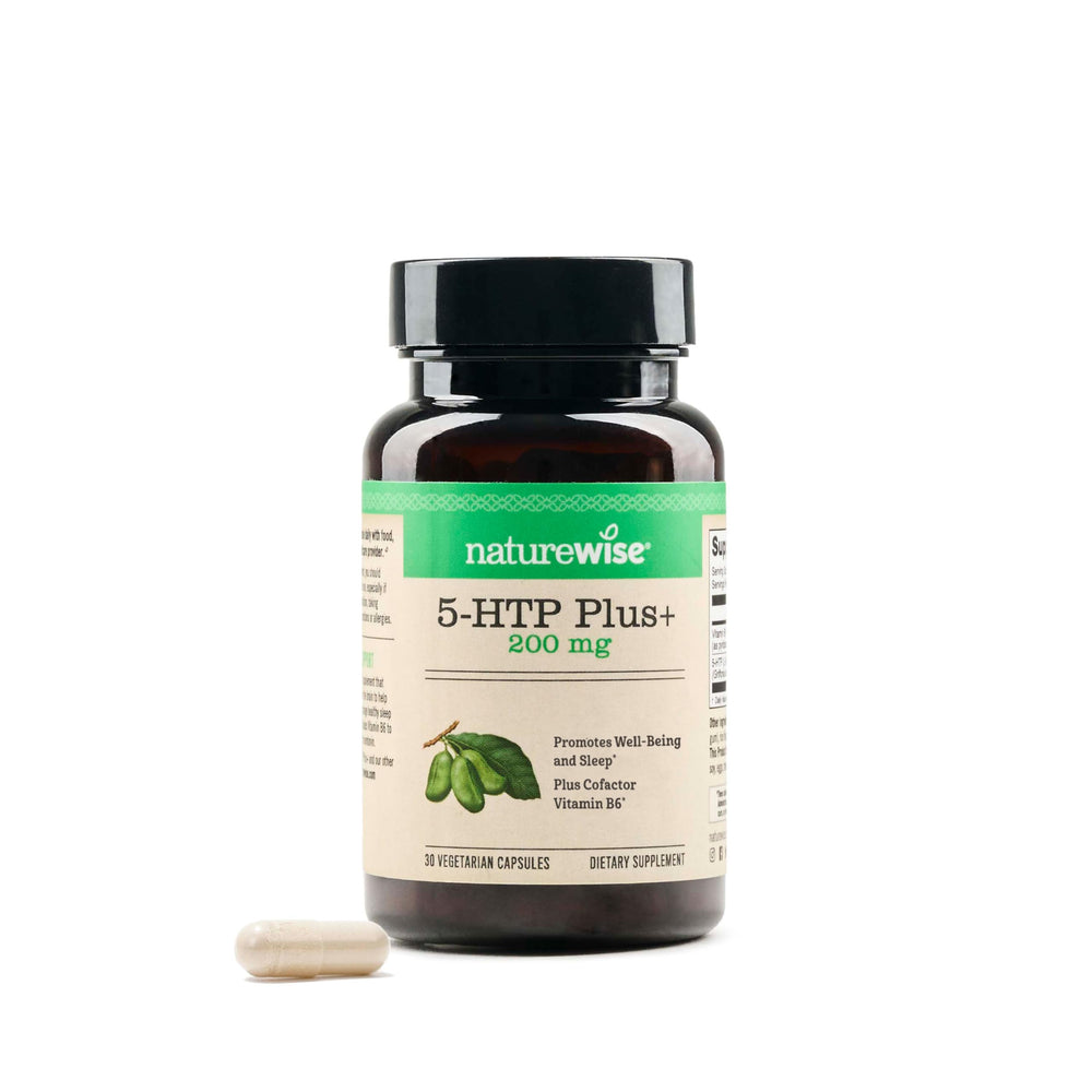 NatureWise 5-HTP 200 mg vegan capsules