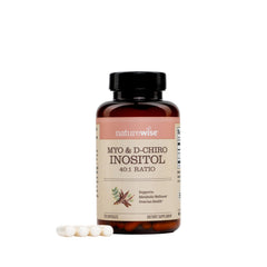 NatureWise bottle front showing product branding and 40:1 ratio benefit