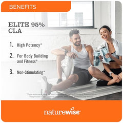 Close-up of ingredients highlighting safflower oil used for NatureWise CLA 1300