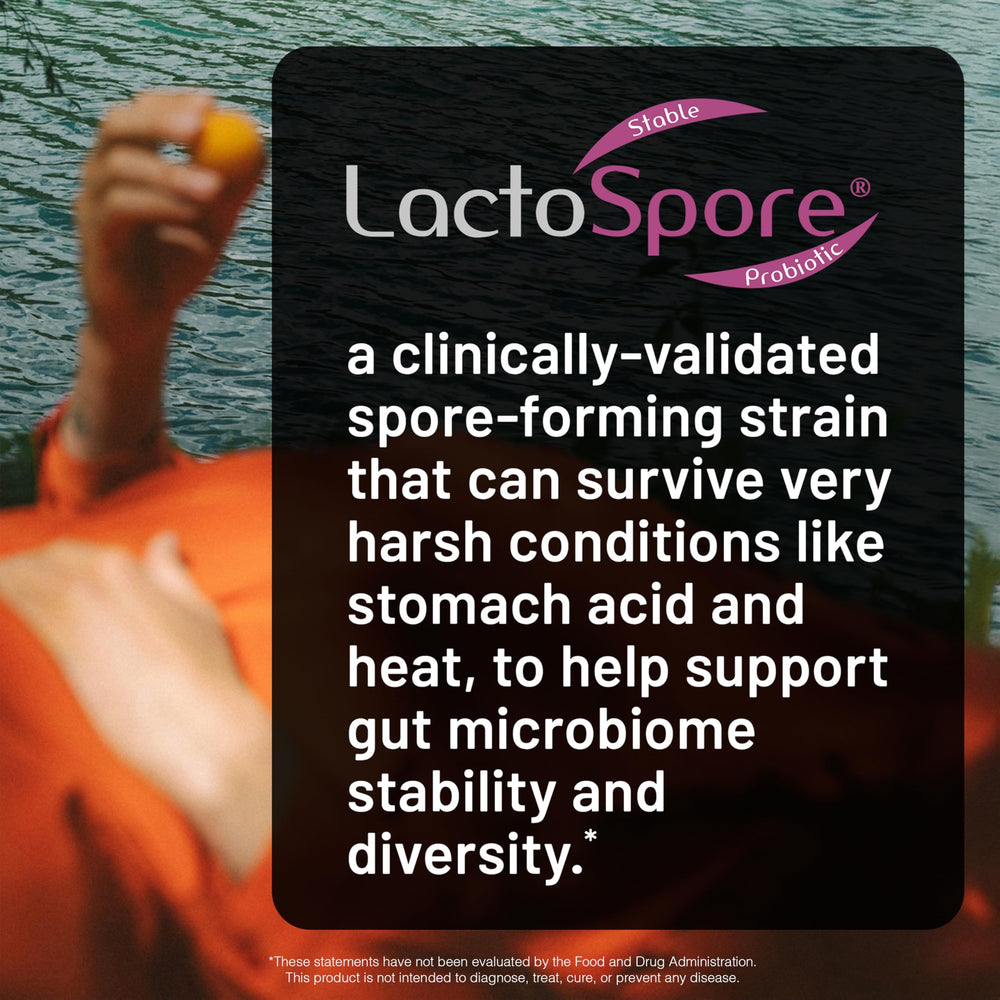 Illustration of delayed-release probiotic delivery technology