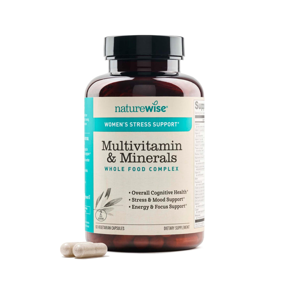 NatureWise Women’s Multivitamin bottle – front view with label
