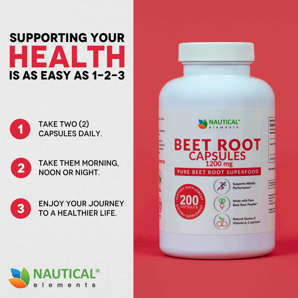 Nautical Elements Beet Root powder dissolving in water for quick intake.