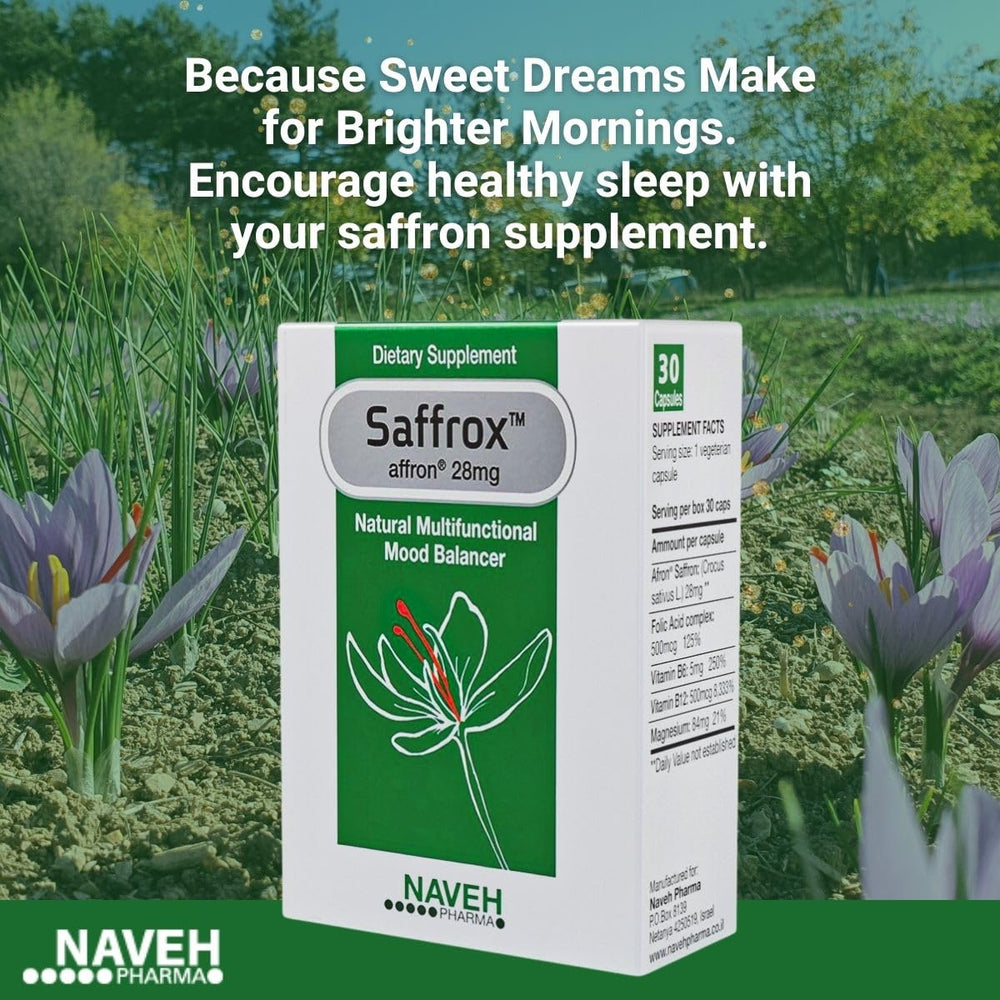 Non-GMO vegan friendly Saffrox packaging