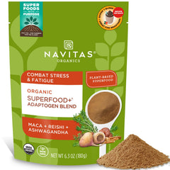 Hero image of Navitas Organics Adaptogen Blend bag