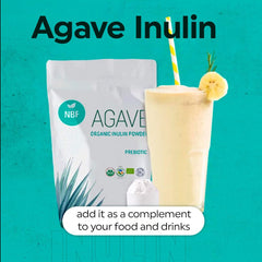 Prebiotic fiber supplement inulin powder for gut health