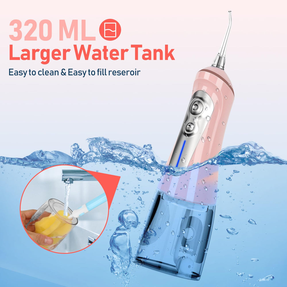 Ergonomic NBGRLVS water dental flosser handle