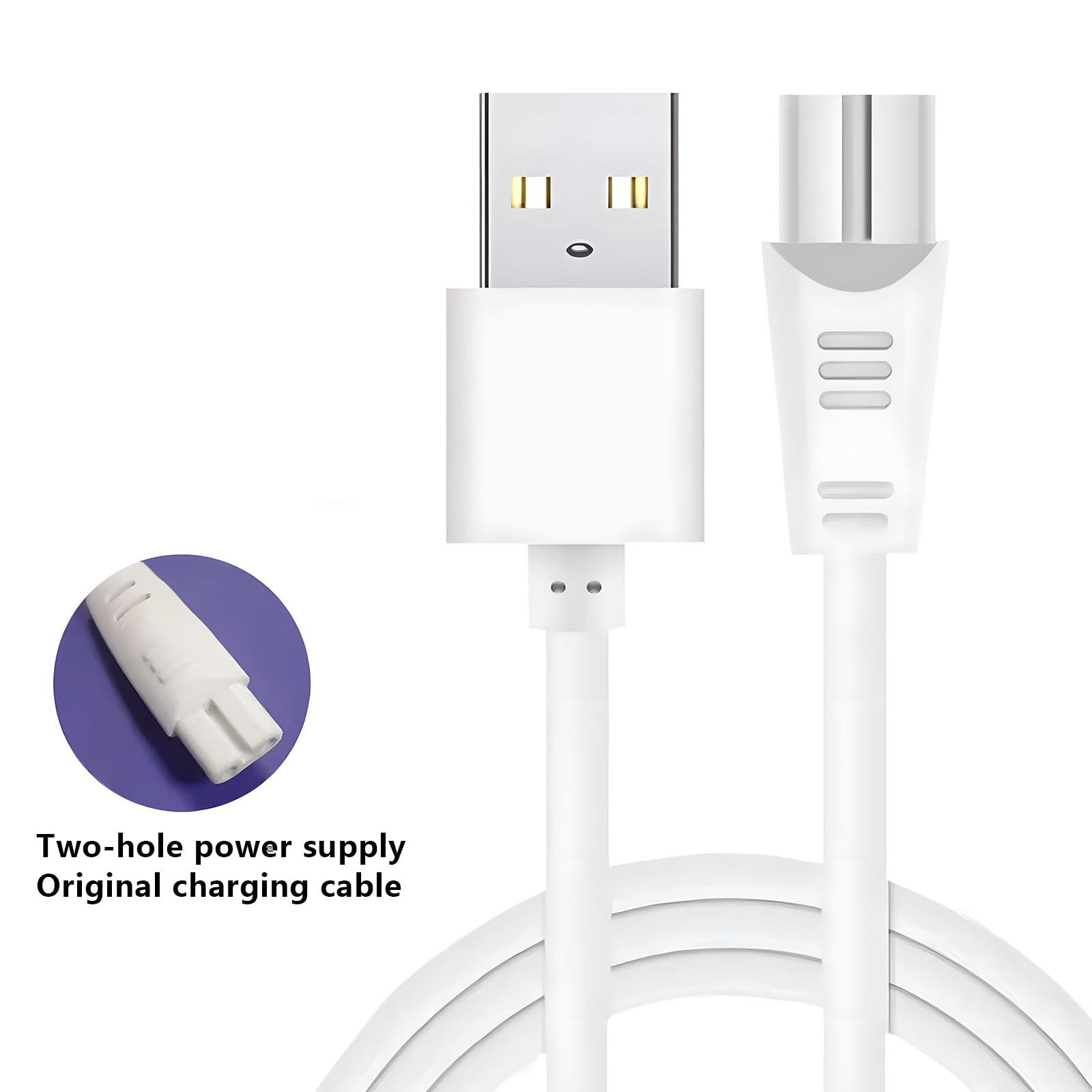 NBGRLVS USB charging cable for water flosser - compatible with all NBGRLVS models