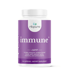nbpure Immune+ bottle front view with label
