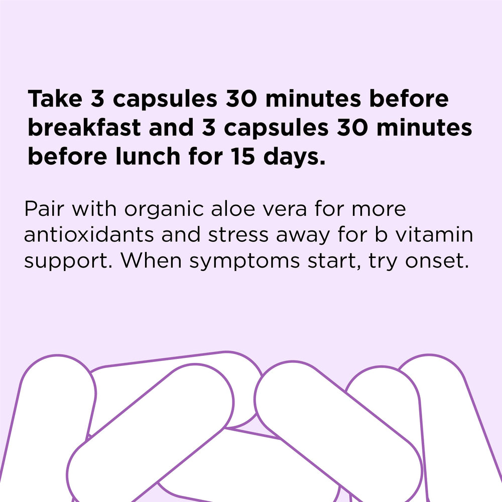 Close-up of nbpure Immune+ capsules