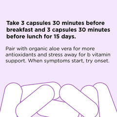 Close-up of nbpure Immune+ capsules