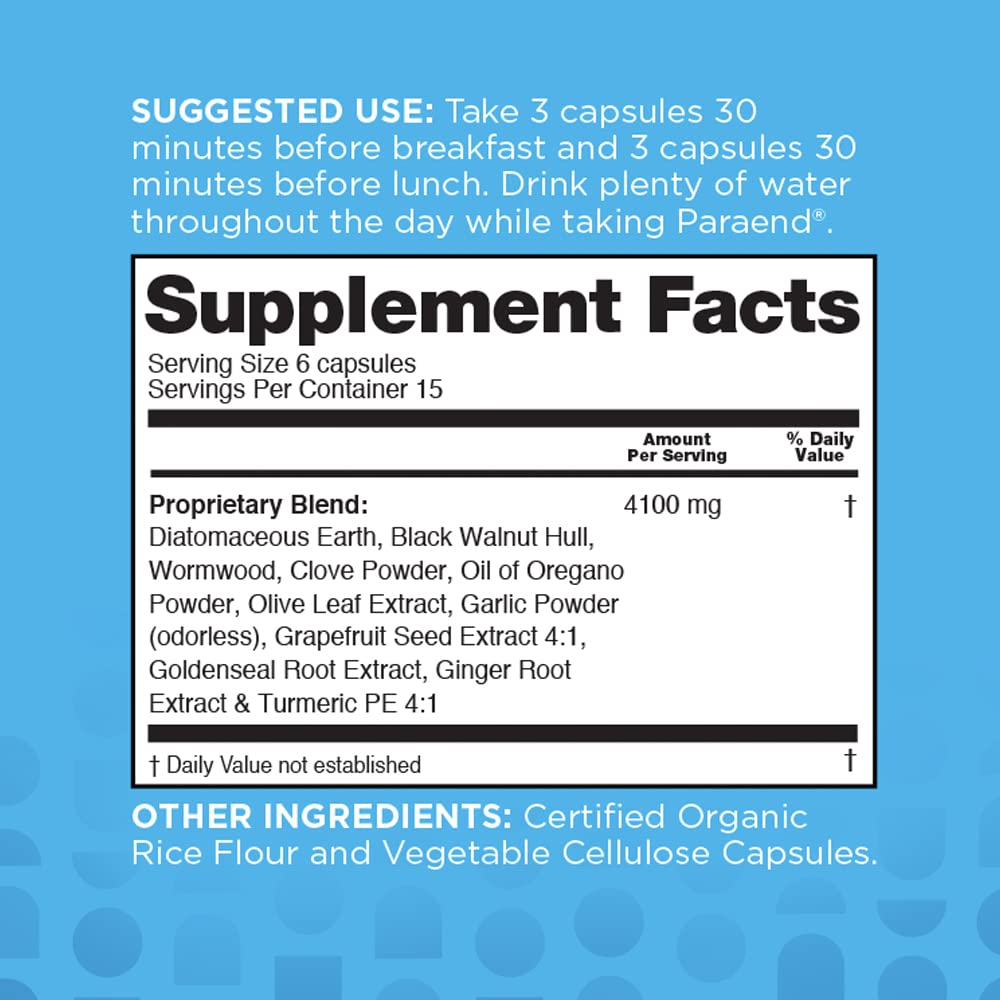 nbpure ParaEnd diatomaceous earth component supports gentle cleansing