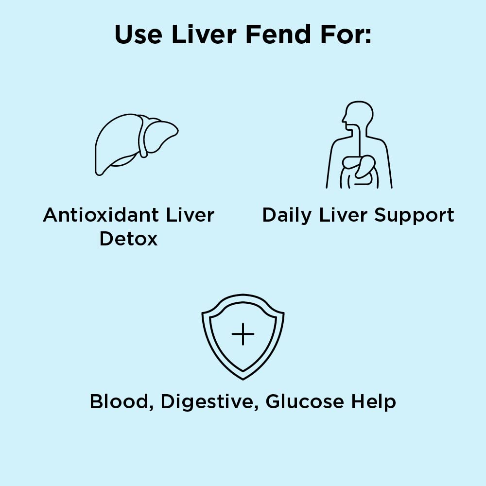 nbpure Liver Fend bottle back label