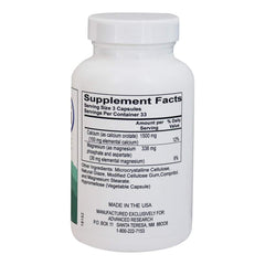 Calcium Orotate capsules in bottle