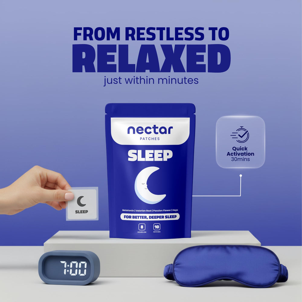 Illustration of 8-hour slow-release technology in a patch