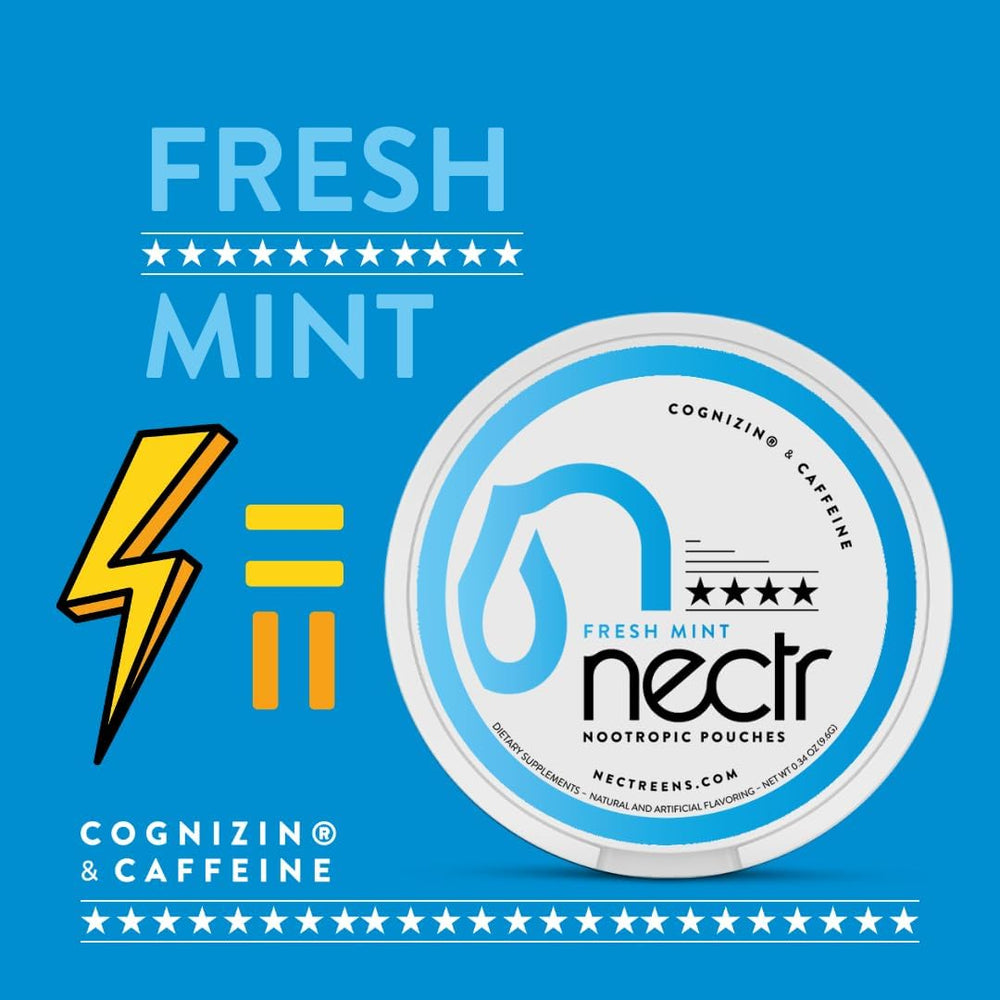Nectr Berry Blast pouch delivers crisp flavor and mental clarity.