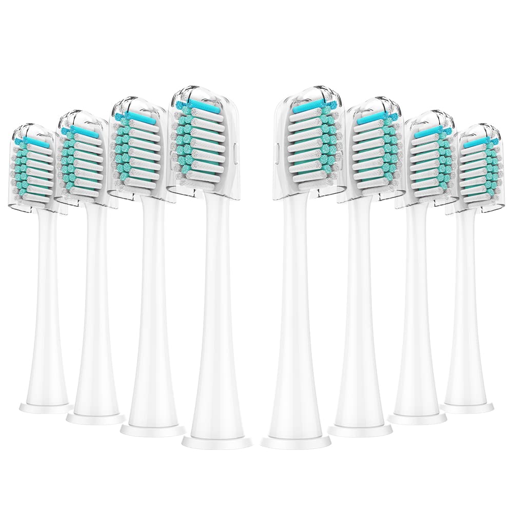 NEDIFON replacement toothbrush heads 8-pack set, compatible with Philips Sonicare