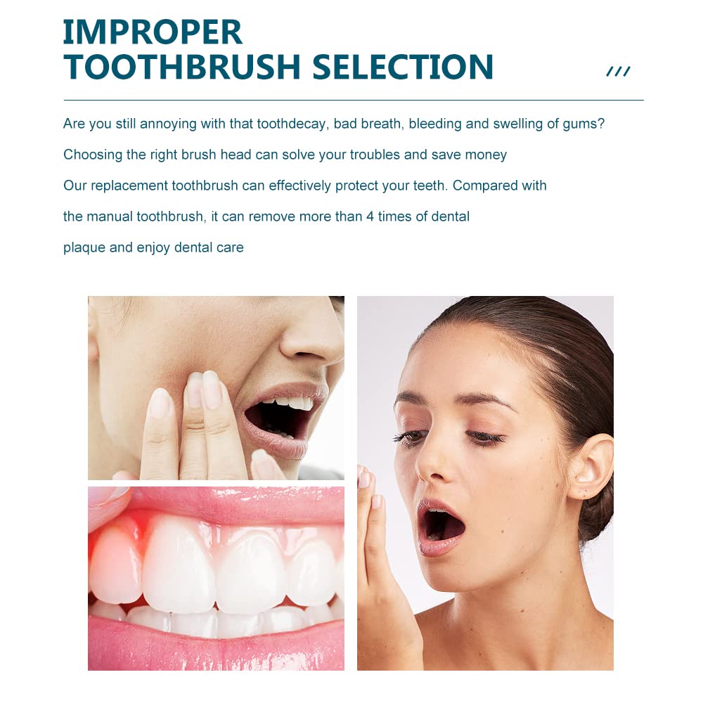 Compatible with Plaque Control, Gum Health, DiamondClean, EasyClean, FlexCare models