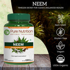 Single Neem Capsule close-up