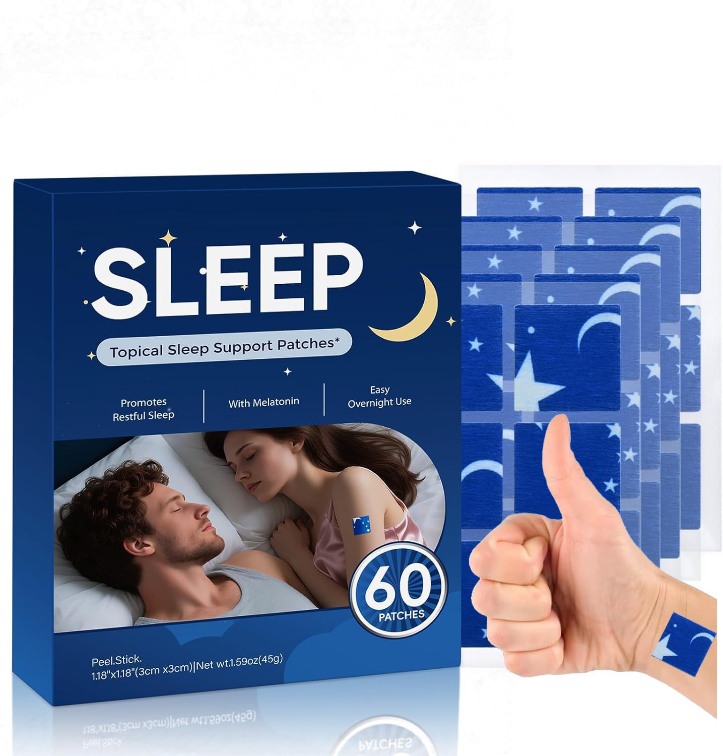 NEIOM Sleep Patches for Adults packaging front