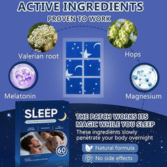 NEIOM Sleep Patch applied to skin