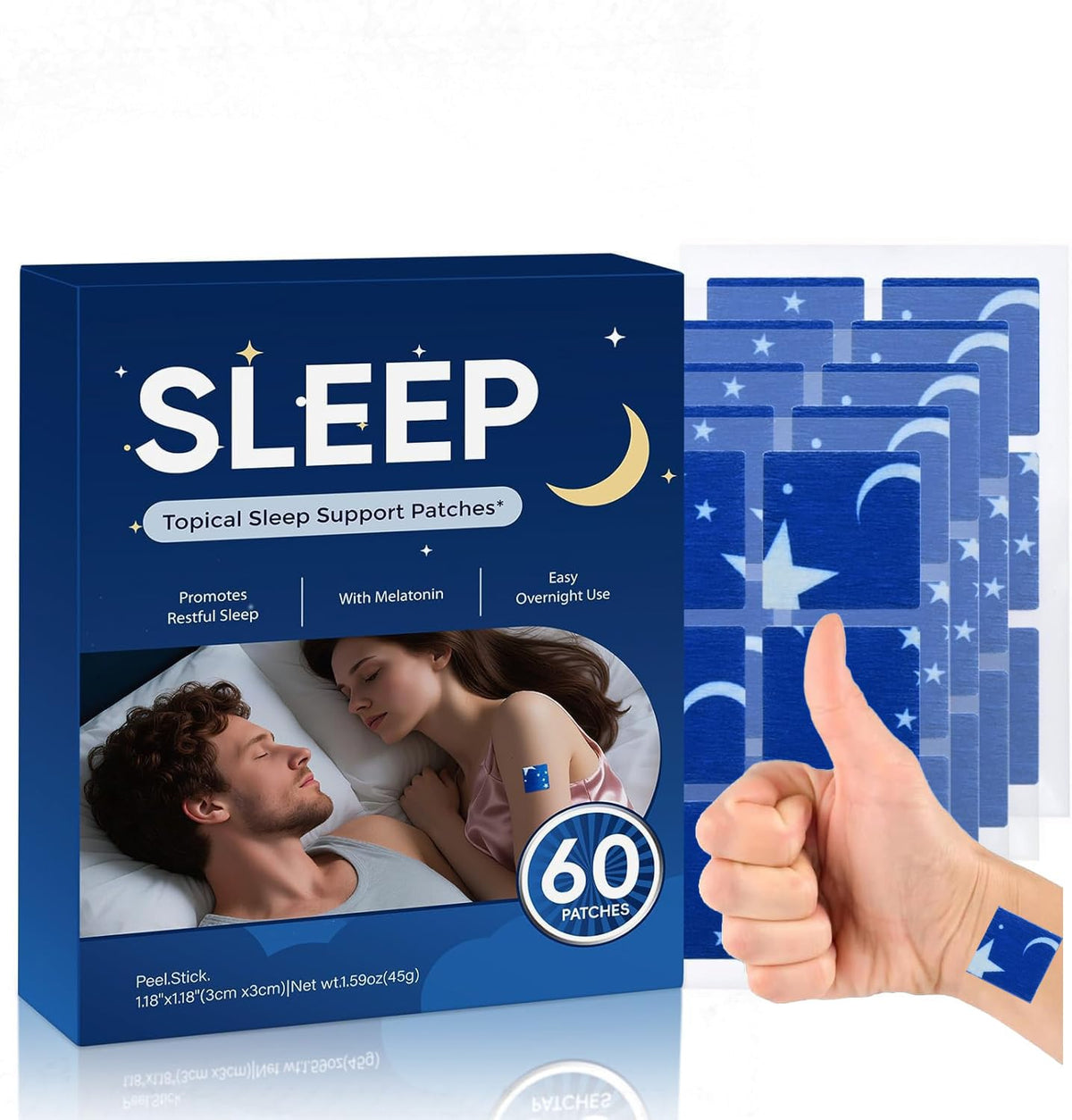 Packaging for NEIOM Sleep Patches