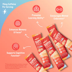 On-the-go stick packets for Nello SuperFocus Fruit Punch