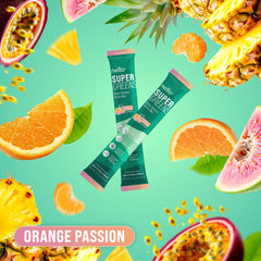 Nello Supergreens Orange Travel Pack – back nutrition panel
