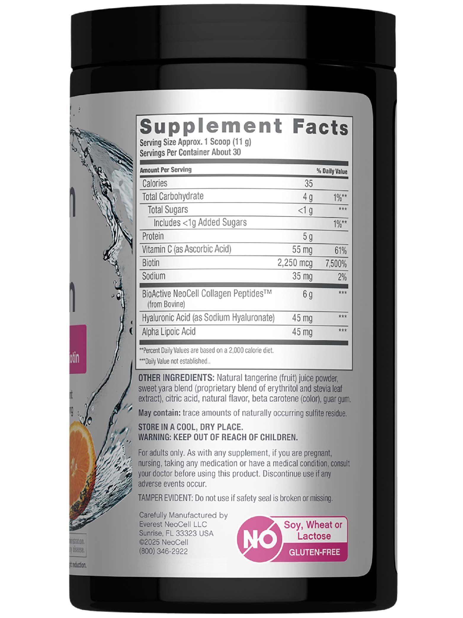 Scoop of NeoCell Collagen Beauty Infusion powder