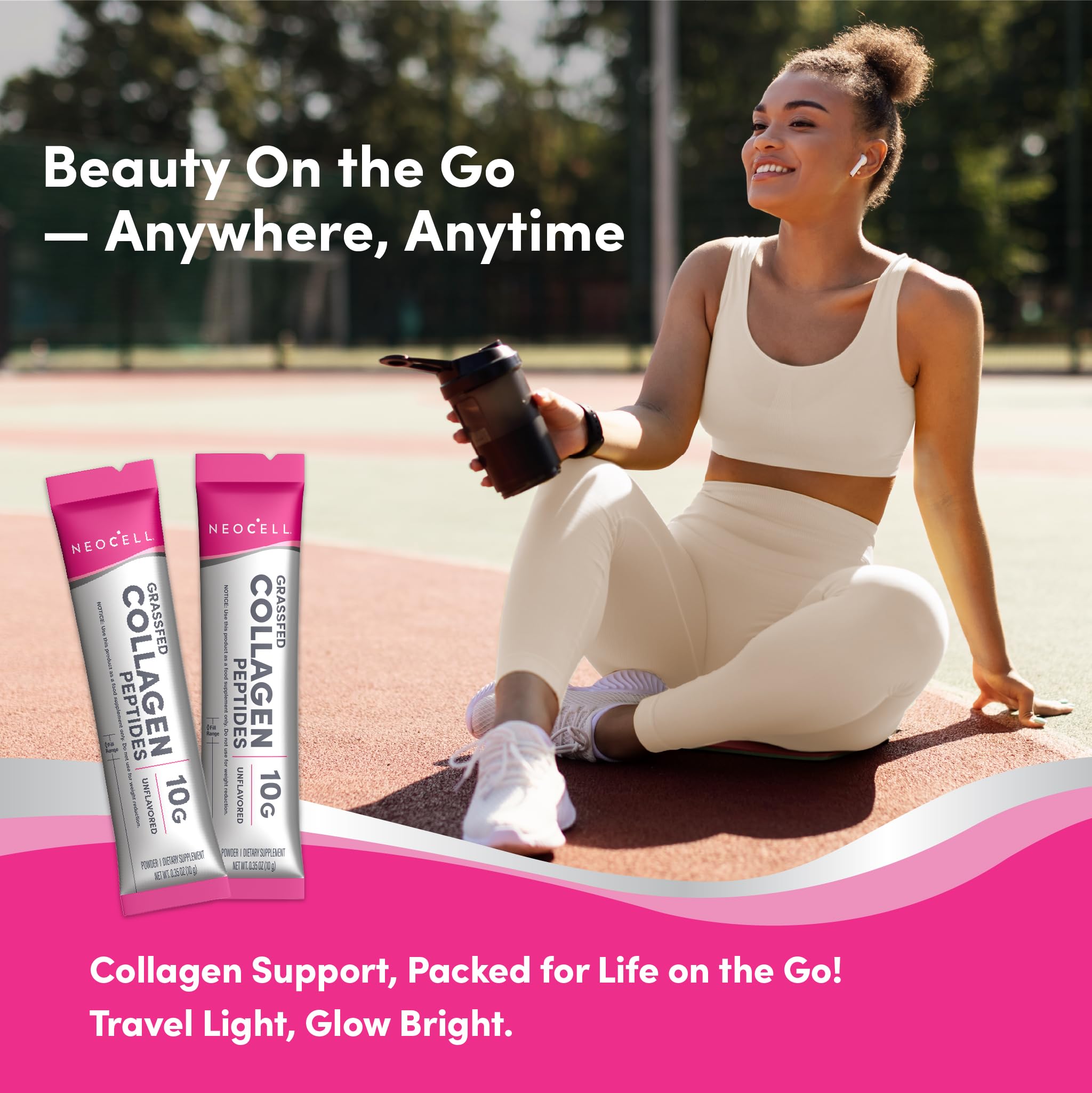 Customer review imagery for NeoCell collagen peptides