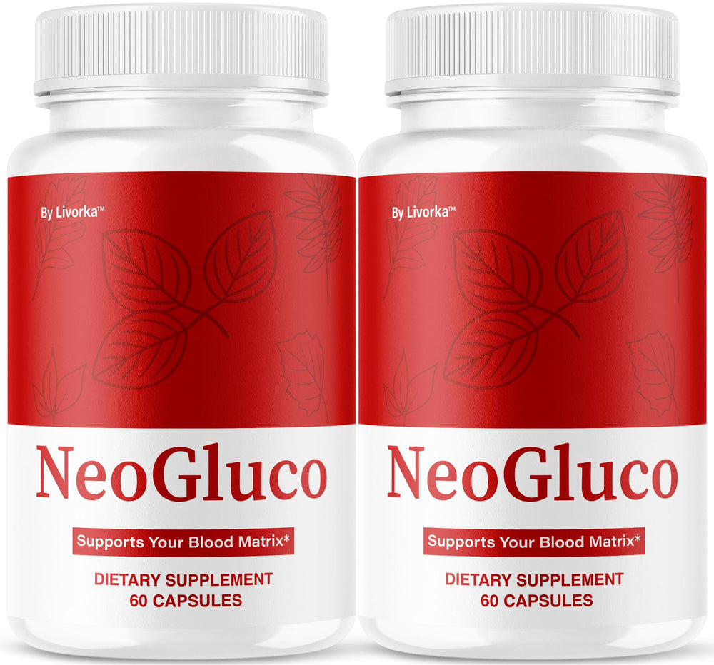 NeoGluco 2-pack bottle front view