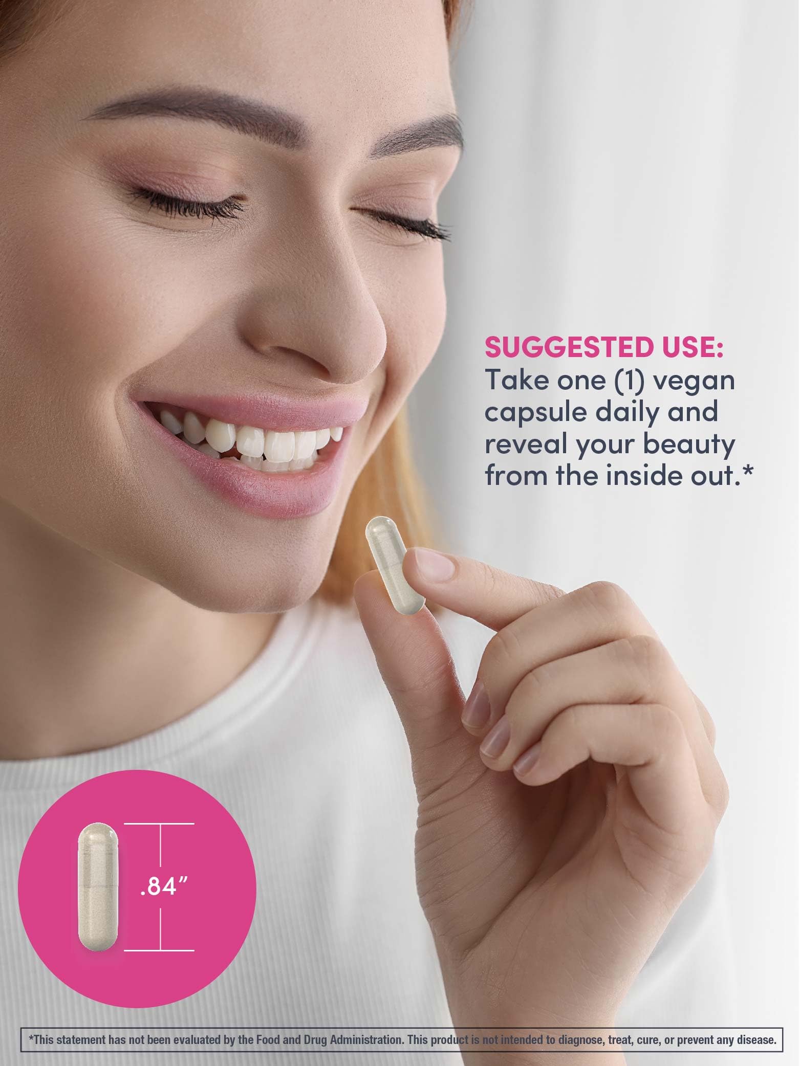 Gluten-free, soy-free, lactose-free badges on product