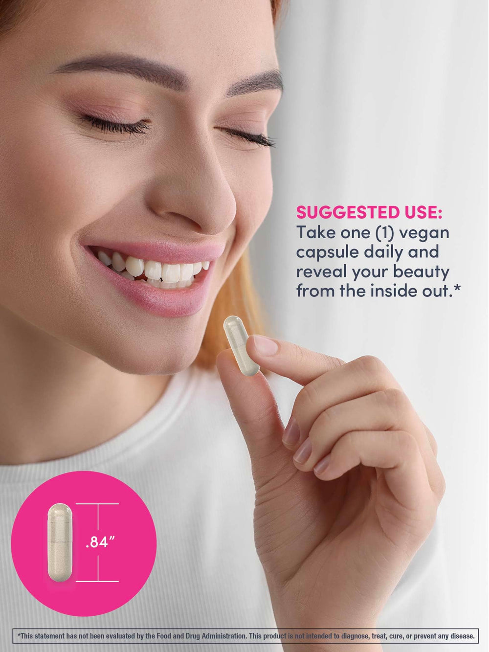 Gluten-free, soy-free, lactose-free badges on product