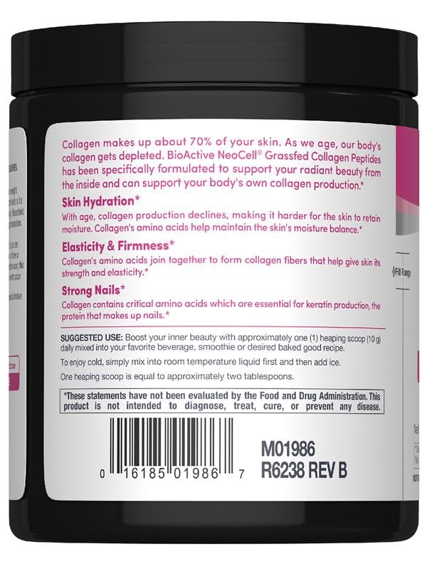 Close-up illustration of hydrolyzed collagen peptides