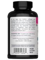 Collagen peptides supporting skin, hair, and nails health