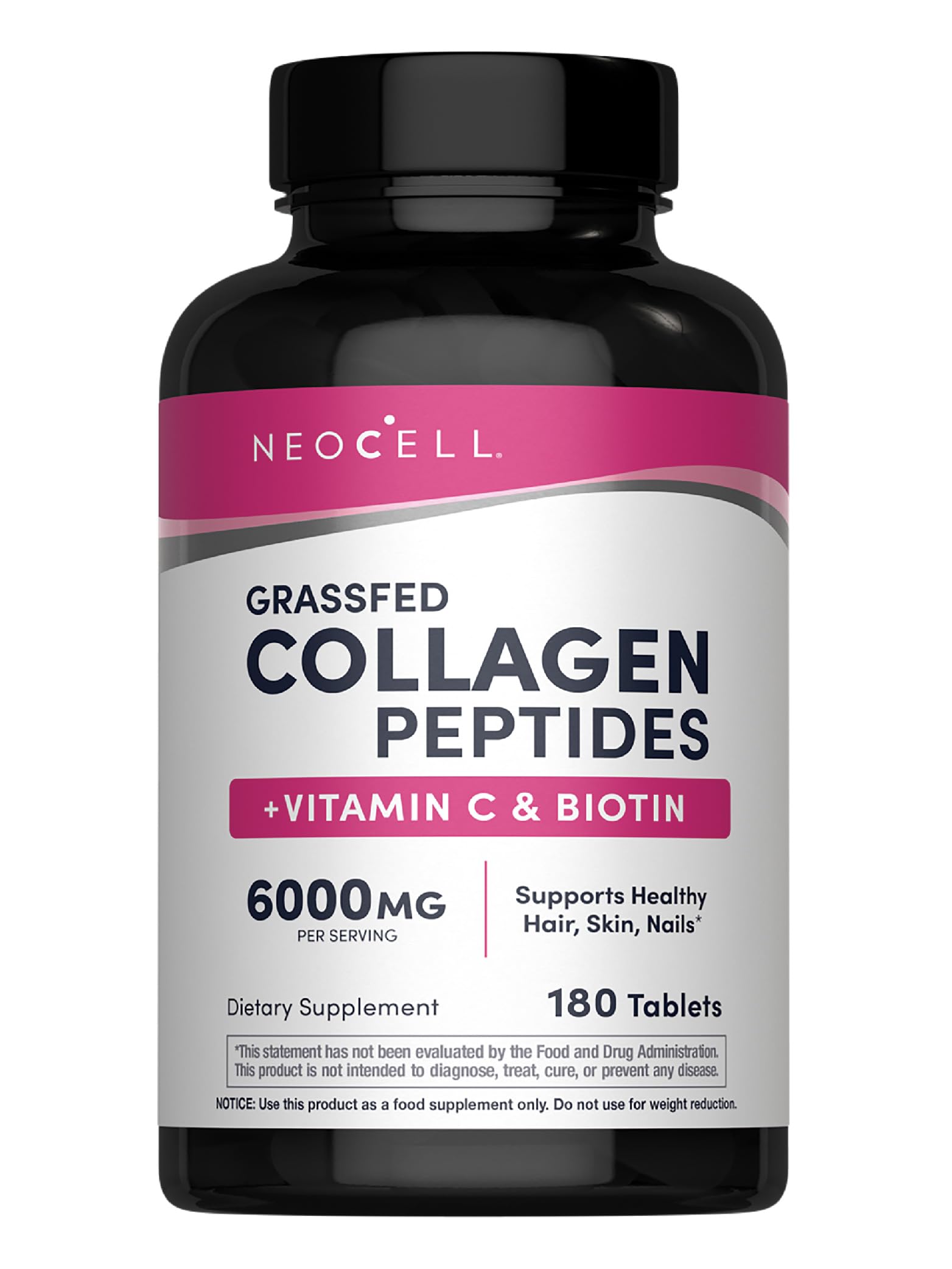 NeoCell Super Collagen bottle 180 count