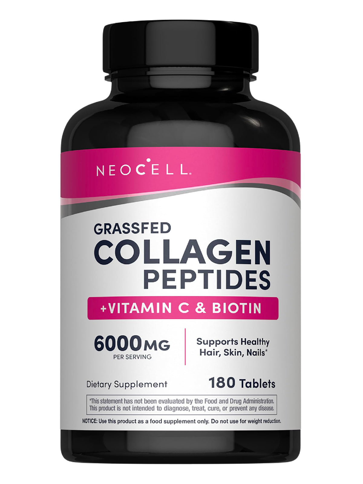 NeoCell Super Collagen bottle 180 count
