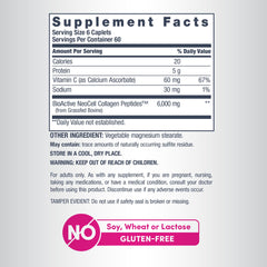 Close-up of Vitamin C tablets from the NeoCell supplement