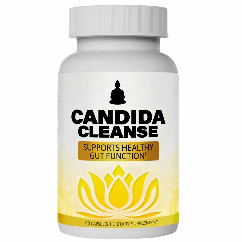 Neonomicon Candida Cleanse bottle full, suggesting digestive balance and overall vitality.